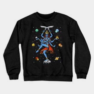 Kali Hindu Goddess Crewneck Sweatshirt